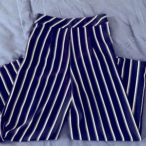 H&M wide leg cropped pants